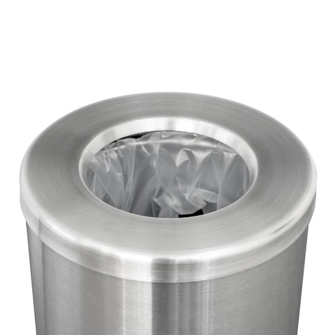 Stainless Steel Round Bin - 46L - RCB-820S